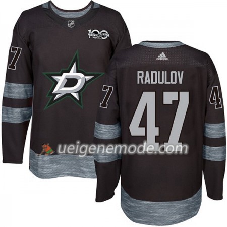 Herren Eishockey Dallas Stars Trikot Alexander Radulov 47 1917-2017 100th Anniversary Adidas Schwarz Authentic